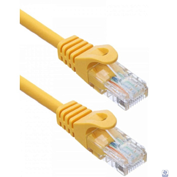 Кабель ACD Патч-корд ACD-LPU5E-15Y |ACD-LPU5E-15Y| Cat5e UTP 24AWG 4Pair, 7/0.18мм CCA Желтый,1.5м, (741470)