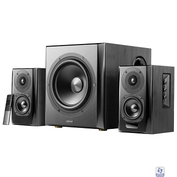 Edifier S351DB Black <2.1,150W RMS, дерево, Bluetooth aptX>
