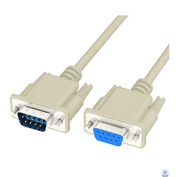Bion Кабель RS-232 DB9M/DB9F, 1.8 м, белый [BXP-CC-133-18]