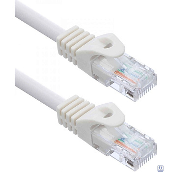Кабель ACD Патч-корд ACD-LPU5C-5DW |ACD-LPU5C-5DW| Cat5e UTP 24AWG 4Pair, 7/0.18мм CU Белый, 0.5м (741722)