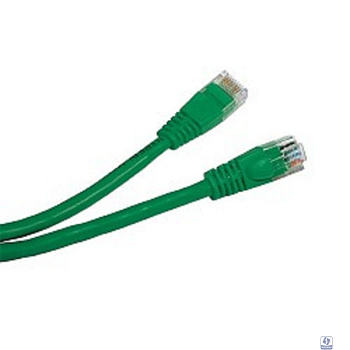 Cablexpert Патч-корд UTP PP12-1M/G кат.5, 1м, литой, многожильный (зеленый)