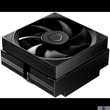 Кулер для процессора ID-COOLING IS-53-XT BLACK LGA1851/1700/1200/115X/AM5/AM4 низкопрофильный высота 53mm (24шт/кор, TDP 95W, PWM, 4 тепл.трубок + медная база, FAN 92mm, черный) BOX