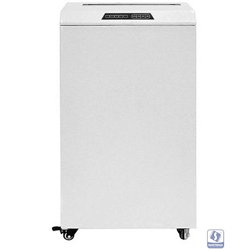 ГЕЛЕОС Уничтожитель документов   УО65-4,  DIN P-4 (4 ур-нь секр.), фрагмент 3,9х30мм,   27-30 лист (70г/м2), CD/пл.карты/скрепки/скобы, 65 литров    