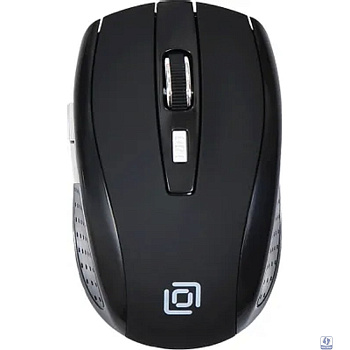 Oklick 455MW черный оптическая (1600dpi) беспроводная USB (6but) [945818]