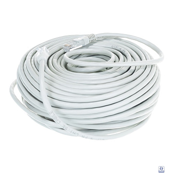 Cablexpert Патч-корд UTP PP12-30M кат.5e, 30м, литой, многожильный (серый)