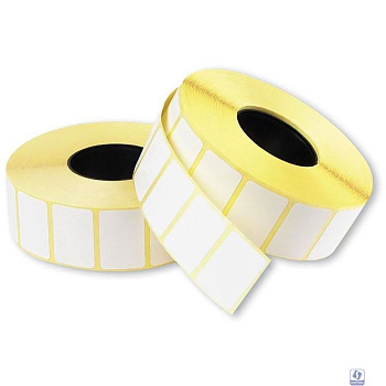 Термоэтикетки Cactus TOP CS-TT30201800 сег.:30x20мм самоклей. 1800шт/рул белый