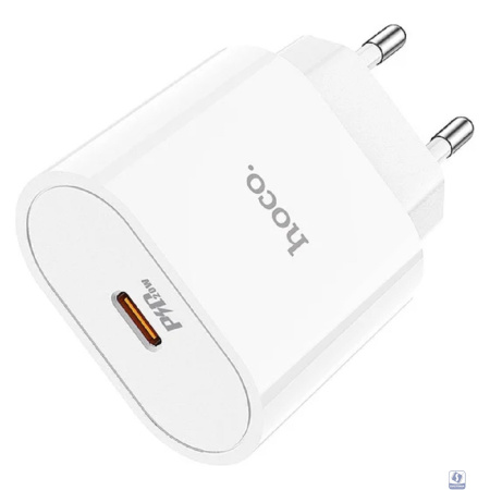 HOCO Зарядное устройство Hoco 20Вт, 3А, QC3.0/PD, 1xType-C, C94A, белый, коробка