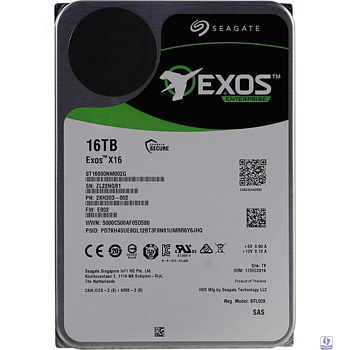 16TB Seagate Exos X16 (ST16000NM002G)  (clean pulled) 