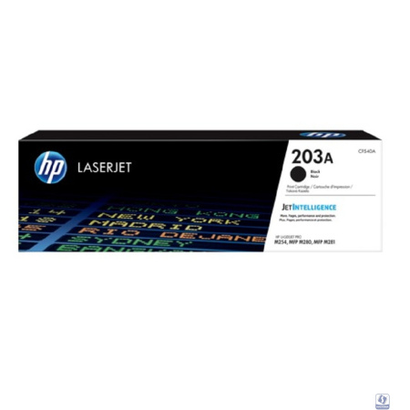 HP CF540A Картридж 203A Black  (1400 стр)