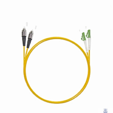 Cabeus FOP(d)-9-LC/APC-FC/UPC-3m Шнур оптический duplex LC/APC-FC/UPC 9/125 sm 3м LSZH