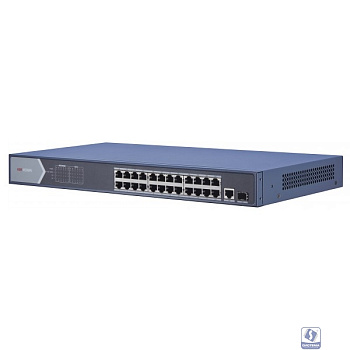 HIKVISION DS-3E0526P-E 24 RJ45 1000M PoE с грозозащитой 6кВ