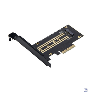 Gembird Адаптер для SSD M.2 NVMe в разъем PCI-e Gembird, коробка (MF-PCIE-NVME)