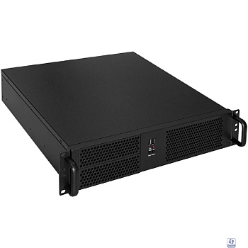 Exegate EX264961RUS Серверный корпус Exegate Pro 2U390-04 <RM 19",  высота 2U, глубина 390, БП 800ADS, USB>
