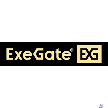 Exegate EX297320RUS Патч-панель модульная ExeGate EPPB-19-24 (19", UTP, 24 port, наборная, неэкранированная, 1U, RoHS, с кабельным органайзером, Black, RTL)