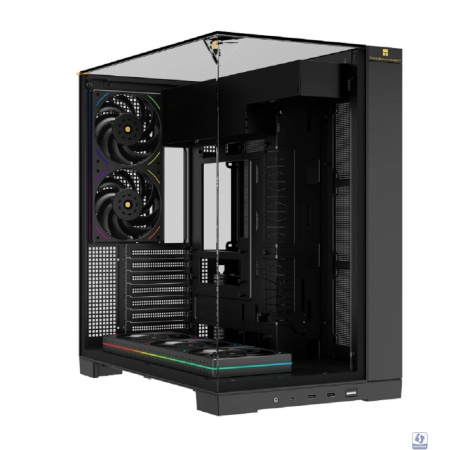 Thermalright Корпус TR-A70 FanUB / Black / TG / TL-UB36R+TL-UB24 PWM Fans / USB TYPE-C / ATX  / TRA70FUBB