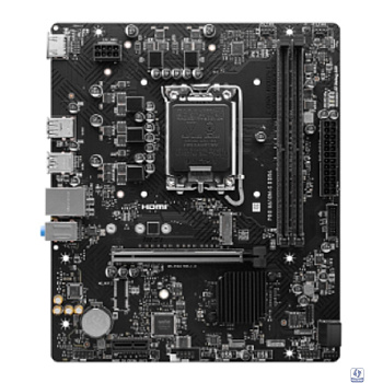 MSI PRO H610M-S DDR4 H610, LGA1700, 2*DDR4, 1*PCIEx16, 1*PCIEx1, 1*M.2, 2*USB3.2Gen1, 4*USB2.0, 2*SATA3.0, 1G, HDMI, M-ATX, RTL