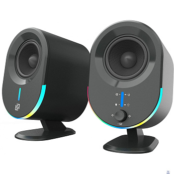 Oklick OK-303A 2.0 черный 20Вт BT