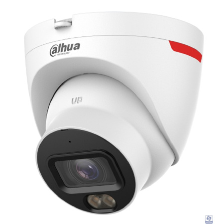 DAHUA DH-IPC-HDW2449TP-S-LED-0360B-PRO Уличная турельная IP-видеокамера WizColor 4Мп, 1/1.8” CMOS, объектив 3.6мм, видеоаналитика, микрофон, LED 30м, IP67, металл/пластик