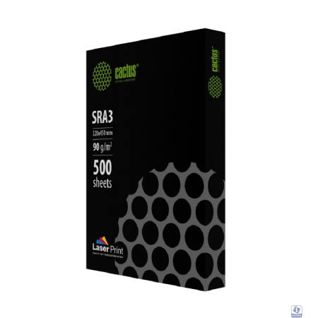 Бумага Cactus CS-LPSRA390500 SRA3/90г/м2/белый/500л. CIE170% для лазерной печати