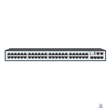 SNR SNR-S2989G-48TX-POE Управляемый PoE коммутатор уровня 2+, 48 портов 10/100/1000Base-T, 4 порта 1/10G SFP+, бюджет PoE 740 Вт, VSF HA, встроенный БП ~220V AC