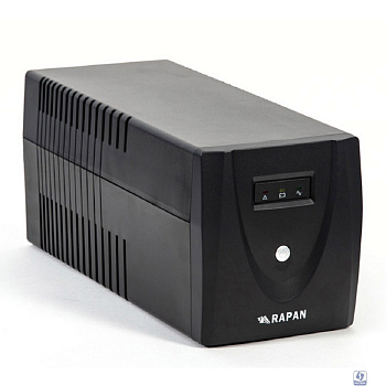 Источник бесперебойного питания Бастион RAPAN-UPS 1000ВА/600Вт/line-interactive/170 - 270 В/АКБ 7Ач x 2/2xC13 2xSchuko/1,5 л.г.