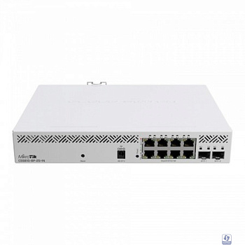 MikroTik CSS610-8P-2S+IN PoE-коммутатор, 8х 1G RJ45, 2х SFP+, раздача PoE 140 Вт, SwitchOS Lite