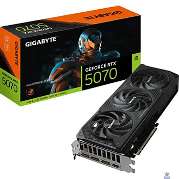 Gigabyte GV-N5070WF3-12GD RTX5070 WINDFORCE SFF 12GB GDDR7 192bit 3xDP HDMI 3FAN RTL