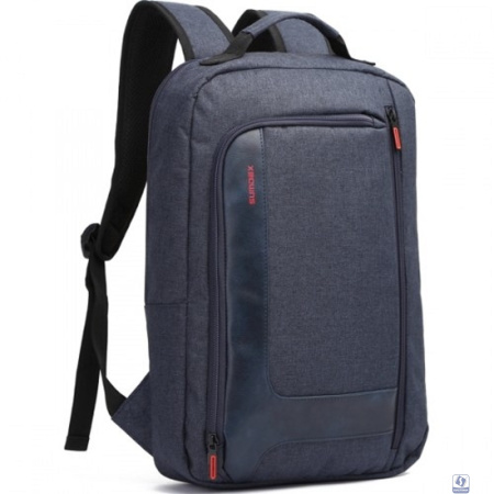 Рюкзак SUMDEX PON-262NV(полиэстр синий до 15,6")