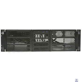 Procase RE306-D6H4-A-45 Корпус 3U server case,6x5.25+4HDD,черный,без блока питания(PS/2,mini-redundant,2U-redundant),глубина 450мм,MB ATX 12"x9.6",4slot