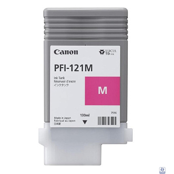 Картридж/ INK TANK PFI-121 MAGENTA пурп. для IPF TM-240/255/350/355