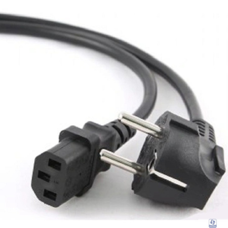 REM Шнур питания с заземл. IEC 60320 C13/EU-Schuko, 10А/250В (3x1,0), длина 3 м. (R-10-Cord-C13-S-3)