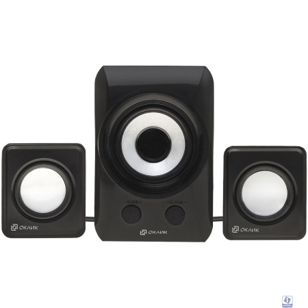 Колонки Oklick OK-420 2.1 черный 11Вт