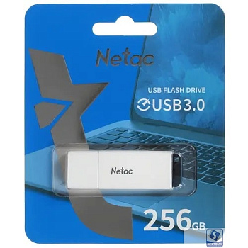 Netac USB Drive 256GB U185 NT03U185N-256G-30WH USB3.0 белый