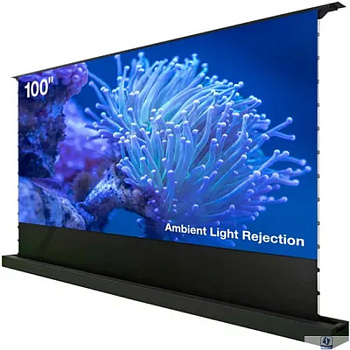 Экран Cactus 125x221см FloorRising CS-PSFRALR-221X125 16:9 напольный рулонный черный (моторизованный привод)