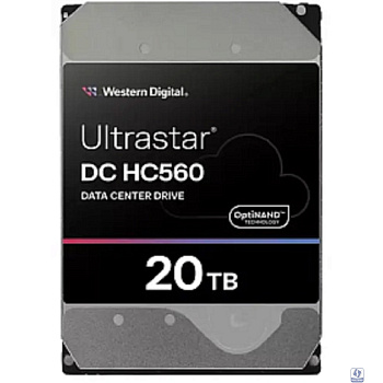 20Tb  HDD WD SAS Server Ultrastar DC HC560 7200 12Gb/s 256MB WUH722020BL5204