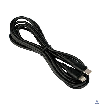 Cablexpert Кабель USB2.0  Lightning/Type-С, 2.1А, 20Вт, PD, медь, Mobile1, 2м, черный, коробка (CCB-USB2-CMAPO1-2MB)
