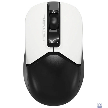 Мышь A4Tech Fstyler FG12 Panda белый/черный оптическая (1200dpi) беспроводная USB (3but)