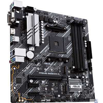 ASUS PRIME B550M-A (Socket AM4, mATX, 4xDDR4(128GB), VGA/DVI-D/HDMI 2.1, 1xPCIe 4.0x16/2xPCIe 3.0, 1xLAN, 4xSATA 6Gb/s, 2xM.2, 6xUSB 3.2, 1xPS/2)