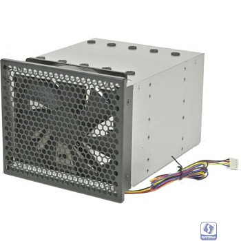 Procase 5T3-3T4-V3-FAN Переходник 3*5.25" в 4*3.5" с антивибрационным креплением, PWM 4pin, 2800 rpm [5T3-3T4-V3-FAN]