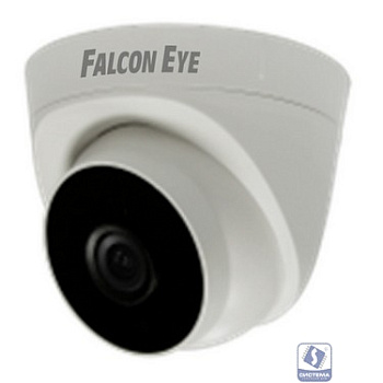 Falcon Eye FE-IPC-DP2e-30p Купольная, универсальная IP видеокамера 1080P с функцией «День/Ночь»; 1/2.9" F23 CMOS сенсор; Н.264/H.265/H.265+; Разрешение 1920х1080*25/30к/с; Smart IR, 2D/3D DNR, DWDR