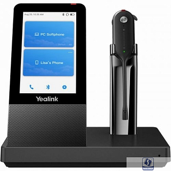 Yealink WH67 UC Гарнитура беспроводная, черный (306578)