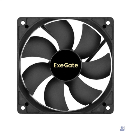 Exegate EX297092RUS Вентилятор 24В DC ExeGate EX12025S3P-24 (120x120x25 мм, Sleeve bearing (подшипник скольжения), 3pin, 2100RMP, 35dBA)