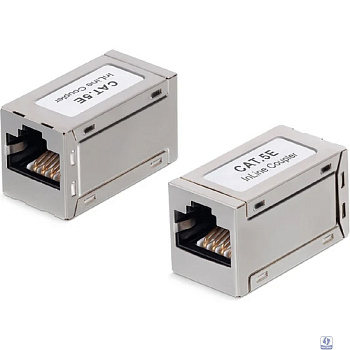 Cabeus CA-8p8c-C5e-SH Проходной адаптер, RJ45-RJ45 (8p8c), категория 5е, экранированный