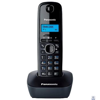 Panasonic KX-TG1611RUH (серый) 