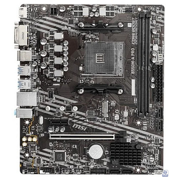 MSI B550M-A PRO Soc-AM4 AMD B550 2xDDR4 mATX AC`97 8ch(7.1) GbLAN RAID+DVI+HDMI