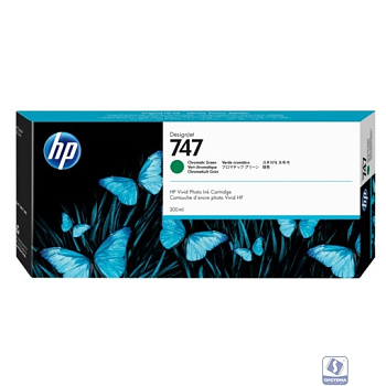 HP  P2V84A Картридж HP 747 хроматический зеленый   