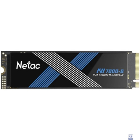 Твердотельный накопитель SSD M.2 Netac 4.0Tb NV7000Q Series <NT01NV7000Q-4T0-E4X> Retail (PCI-E 4.0 x4, up to 7100/6200MBs, 3D NAND, 2560TBW, NVMe 1.4, 22х80mm, heatspreader)