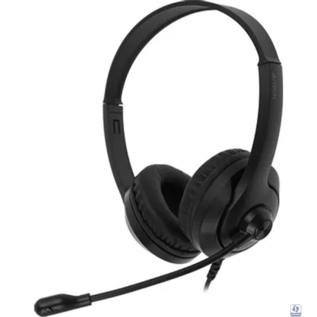 A4Tech Fstyler FH100 черный 2м накладные (FH100 (STONE BLACK))