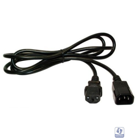 Шнур питания Lanmaster LAN-PP13/14-1.8-BK (упак.:1шт) 1м черный