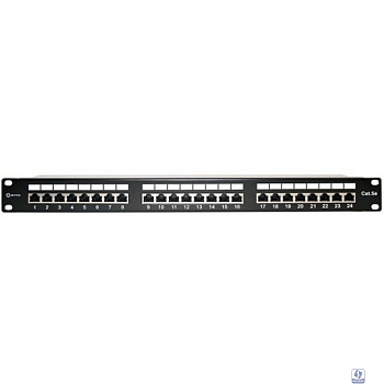 5bites PPU55-03 Патч-панель UTP / 5E / 24P / KRONE / 110 / DUAL IDC / 1U / 19"